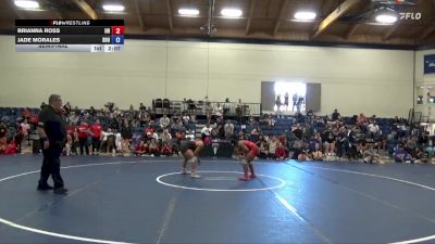 131 lbs Semifinal - Brianna Ross, Unattached vs Jade Morales, Southern Oregon University