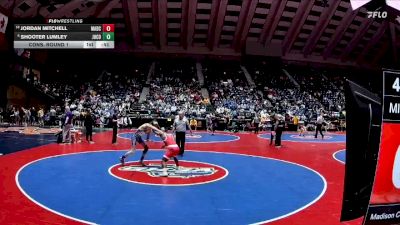 4A-138 lbs Cons. Round 1 - JORDAN MITCHELL, Madison County vs Shooter Lumley, Jones County