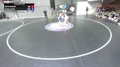 235 lbs Sofia Ibarra, IEWA - Inland Empire Wrestling Association vs Sadie Lopez, KTWA-Kings-Tulare Wrestling Association