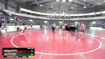 170 lbs Cons. Round 4 - Clayton Smith, Corning City Schools vs Jordan Brown, Sayre Area Hs