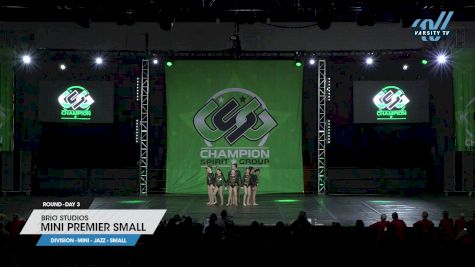 Brio Studios - Mini Premier Small [2023 Mini - Jazz - Small Day 3] 2023 ASC Schaumburg Showdown & CSG Schaumburg Dance Grand Nationals