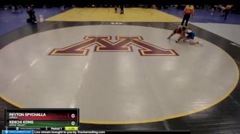 120 lbs Quarterfinal - Keiichi Kong, Apple Valley vs Peyton Spychalla, Simley