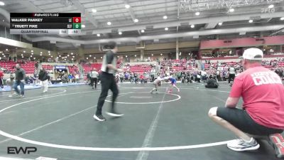 55 lbs Quarterfinal - Walker Pankey, Lawrence Elite vs Truett Fike, SlyFox