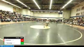 120 lbs Cons. Semi - Isaac Talmadge, Harrisburg vs Tyler Waldron, Douglas