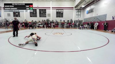 126 lbs Consi Of 8 #2 - Adam Khan, St. Anthony's vs Joseph Drewry, Christian Brothers