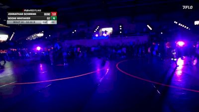 53-55 B Round 3 - Cohen Blain, Team Prestige Wrestling vs Liam Andersen, Champions Wrestling Club