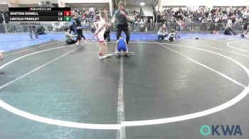 60 lbs Semifinal - Whitten Rowell, Elgin Wrestling vs Lincoln Pendley, Elgin Wrestling