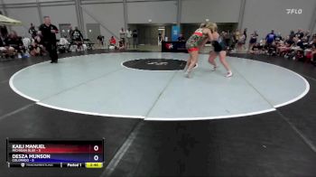 155 lbs Placement Matches (16 Team) - Kaili Manuel, Michigan Blue vs Desza Munson, Colorado