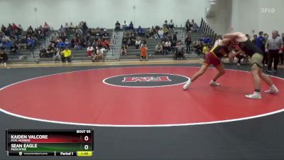 215 lbs Round 1 - Sean Eagle, Muscatine vs Kaiden Valcore, PCM, Monroe