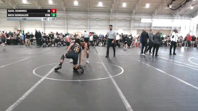 138 lbs Round 6 (8 Team) - Gael Ramirez, Freakztyle Wrestling vs Nick Gonzales, Xtreme Team