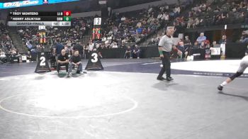 120 lbs Quarterfinal - Troy Montero, La Mirada (SS) vs Henry Aslikyan, Birmingham (LA)