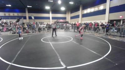 123 lbs Consi Of 32 #1 - Roman Carroll, Outlaws WC vs Tate Mikesell, Syracuse