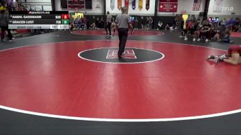 138 lbs 11th Place Match - Gracen Lust, PCM, Monroe vs Kaehl Gassmann, Marion