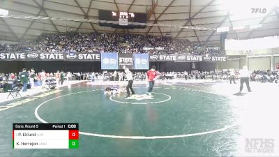 3A 126 lbs Cons. Round 5 - Payton Eklund, Auburn Riverside vs Kevin Herrejon, Lake Washington