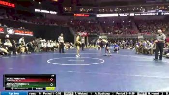 138 lbs Consolation Wb - Jake Pontier, 7-Indianola vs Jorden Roberts, 6-Bettendorf