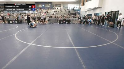 126 lbs Champ. Rd Of 32 - Sonny Solano, Duran Wrestling Club vs Sebastian Cisneros, Dethrone