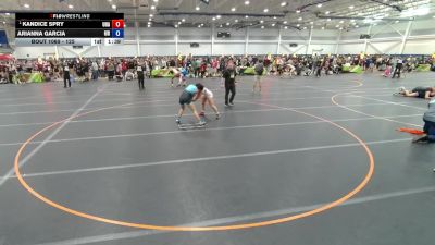 125 lbs Semifinal - Kandice Spry, Unattached vs Arianna Garcia, Gladiator Wrestling