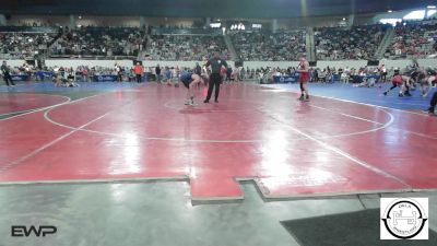 128 lbs Consi Of 32 #2 - Kleat Crissup, Tuttle vs Rogan Choate, Hennessey Eagles Jr High