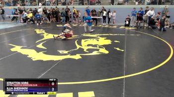 63 lbs Quarterfinal - Stratton Sorg, Bethel Freestyle Wrestling Club vs Illia Sheshnov, Kodiak Wrestling Club