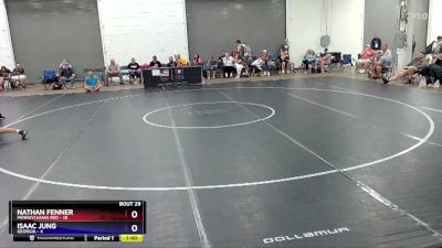 97 lbs Placement Matches (16 Team) - Nathan Fenner, Pennsylvania Red vs Isaac Jung, Georgia