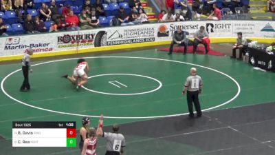 167 lbs Round Of 16 - Brynn Davis, Ringgold vs Cydney Rea, Northwestern