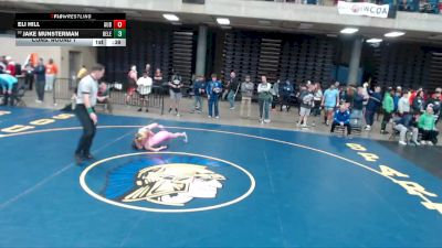 101 lbs Cons. Round 1 - Jake Munsterman, Unattached vs Eli Hill, Auburn