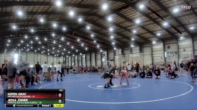 117 lbs Semis & 1st Wrestleback (8 Team) - Jessa Joiner, Missouri Battle Gear Purple vs Aspen Gray, Millard South Queens