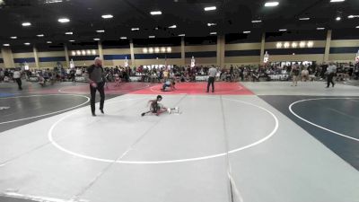 54 lbs Consi Of 8 #2 - Kristian Alvarado, Kalispell WC vs Sebastian Escobar, Grindhouse WC