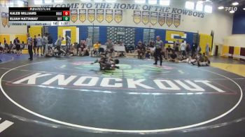 126 lbs Placement (16 Team) - Kaleb Williams, Alpha Dogs vs Elijah Hattaway, The Outsiders