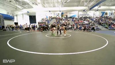 125 lbs Quarterfinal - Marina Loera, Garden City vs Aubrey Winegarner, Wichita-West HS