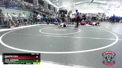 68 lbs Quarterfinal - Kashtin Fulk, WTC vs Tate Johnson, Greater Heights