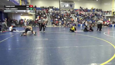 160 lbs Consy 6 - Owen Ivcic, Bentworth vs Karl Ludwig II, Frank Cox-VA