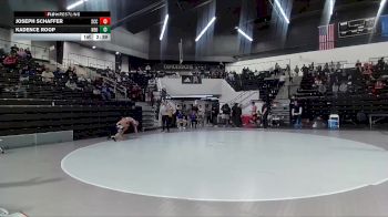 157 lbs Cons. Round 3 - Kadence Roop, Northeastern Oklahoma vs Joseph Schaffer, Southeast Community College