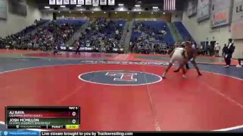 157 lbs Champ. Round 1 - Aj Raya, California Baptist (Calif.) vs Josh McMillon, CA State University Bakersfield