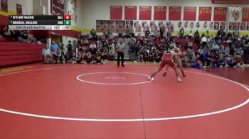 165 lbs 3rd Place Match - Mikeal Miller, Grinnell vs Kyler Wade, Williamsburg