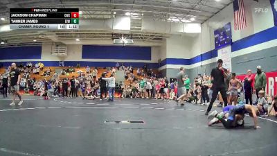 80 lbs Champ. Round 1 - Jackson Chapman, Cobra Wrestling Club vs Tanner James, Eastside Youth Wrestling
