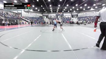 141 lbs Champ. Round 1 - Nick Moore, Campbellsville (Ky.) vs Anthony Santos, Keiser University