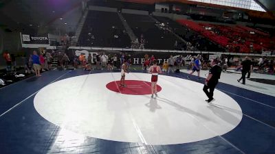 96 lbs Champ. Round 5 - Boston Rutter, Utah vs Tyceir Trebizo (Green), Alaska