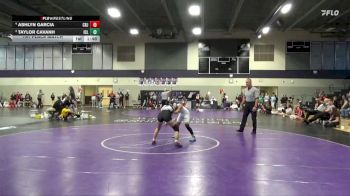 105 lbs 1st Place Match - Ashlyn Garcia, Cedar Rapids Jefferson vs Taylor Cavanh, Iowa City Liberty