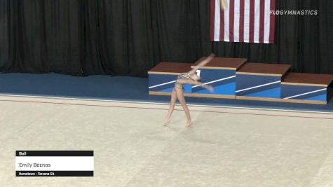 Emily Beznos - Ball - 2021 Rhythmic Elite Qualifier