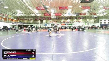 170 lbs Semifinal - Lily El-Masri, Vanguard vs Kylie Welker, Iowa