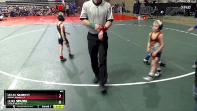 50 lbs Semis (4 Team) - Mikey Ahedo, LPGE/B Wolves vs Alexander Norberg, Grand Rapids