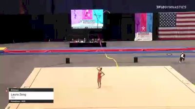 Laura Zeng - 20.850 Ribbon, TEG - 2021 USA Gymnastics Championships