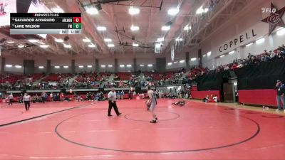 126 lbs Cons. Round 2 - Salvador Alvarado, Arlington Houston vs Lane Wilson, Lewisville Flower Mound