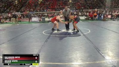 3A 220 lbs Champ. Round 1 - Salvador Ortiz, American Falls vs Brodie White, Homedale
