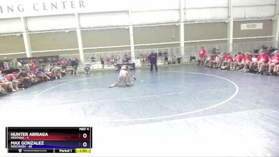 132 lbs Quarters & 1st Wb (16 Team) - Hunter Arriaga, Montana vs Max Gonzalez, Wisconsin