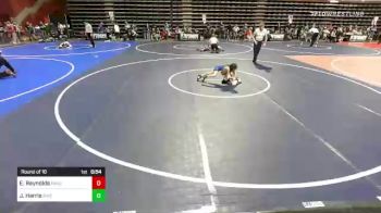 66 lbs Round Of 16 - Evan Reynolds, Project WC vs Joel Harris, Riverton USA WC