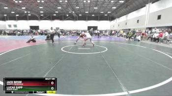 150 lbs Champ. Round 1 - Jack Besse, Hewitt-Trussville vs Lucas Sapp, North Point