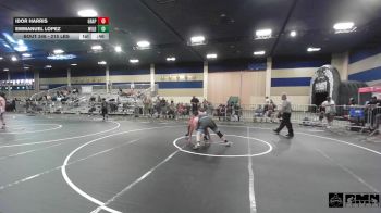 215 lbs Consi Of 16 #1 - Idor Harris, Grapplers HI vs Emmanuel Lopez, Wildpack
