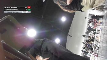 120 lbs Champ. Round 2 - Thomas Delaney, Valenicia (Santa Clarita) vs Zairone Cabrera, South Torrance